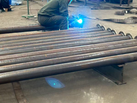 保定20#无缝注浆管加工108*6钢花管棚管